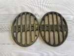 Vintage brass steps pair.  Salmson, Delahaye, Peugeot, Citroën, Mathis,Bugatti, Amilcar